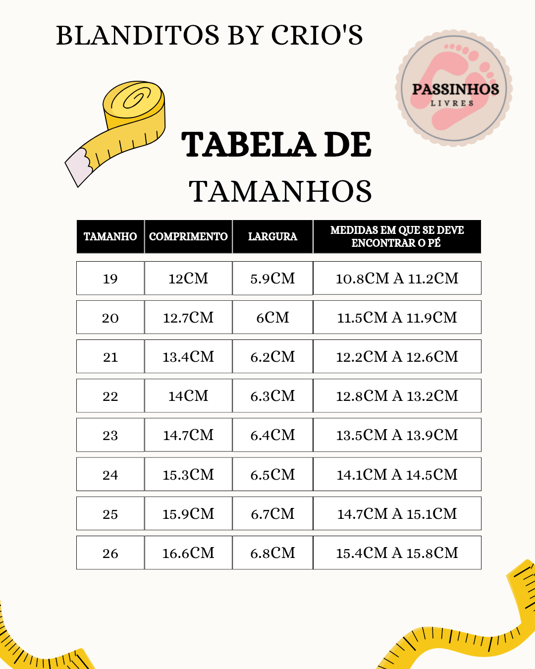 Blanditos by Crio´s - Sandálias Popa Rosa